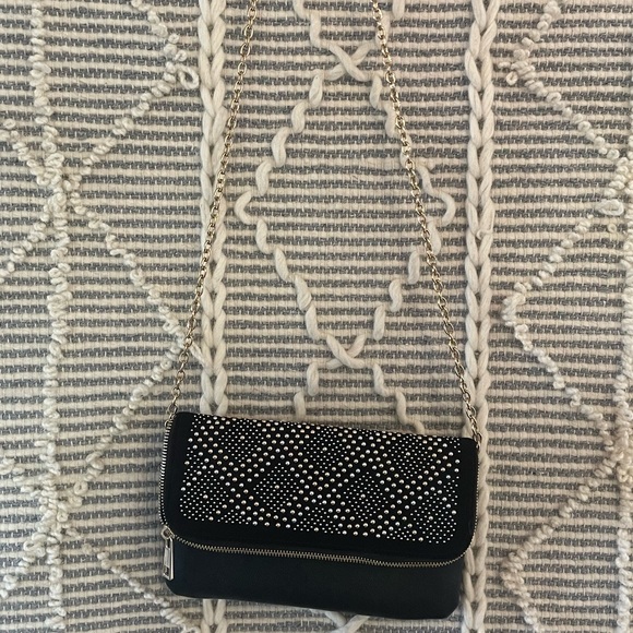 EUC Aldo Studded Clutch w/ Crossbody Strap - Picture 2 of 6